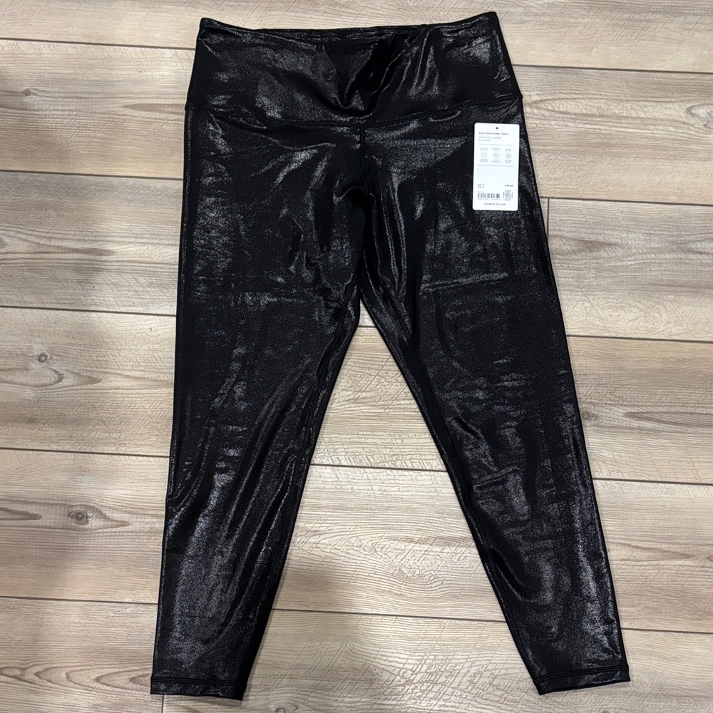 Athleta elation Shine Black Leggings